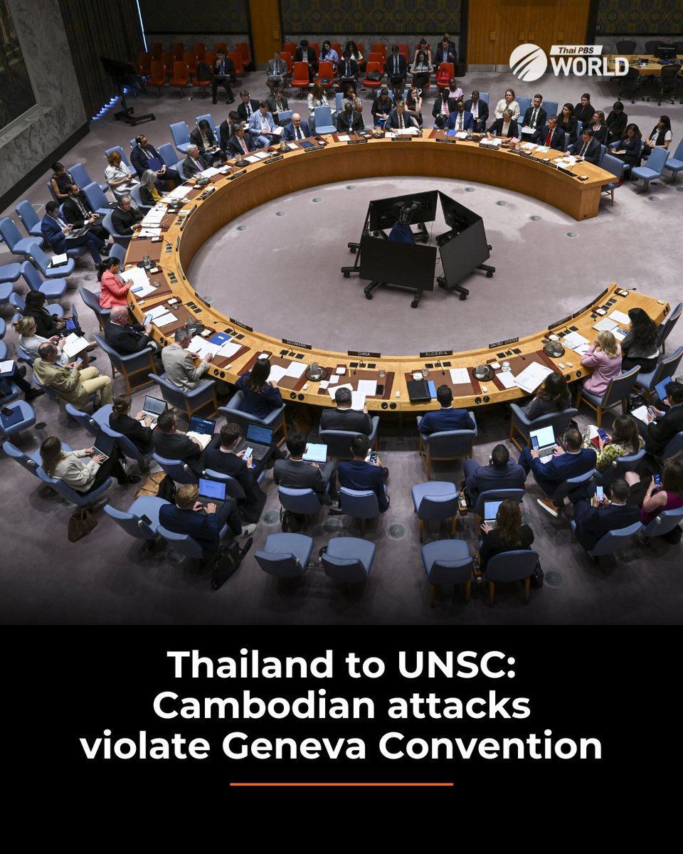 Thailand called on the support of the international community for the resumption of dialogue in good faith, according to a letter circulated among the UN Security Council members. In the letter dated July 24 by Cherdchai Chaivaivid, Ambassador and Permanent Representative to the UN, Thailand remains firmly committed to the peaceful settlement of disputes and categorically rejects the use of force as a means to resolve international disputes.