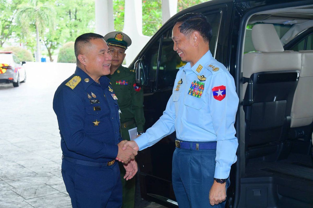 Thailand’s Air Force chief on Wednesday agreed to help the Myanmar Air Force—widely accused of targeting its own civilians in airstrikes—with drone development and officer training. 